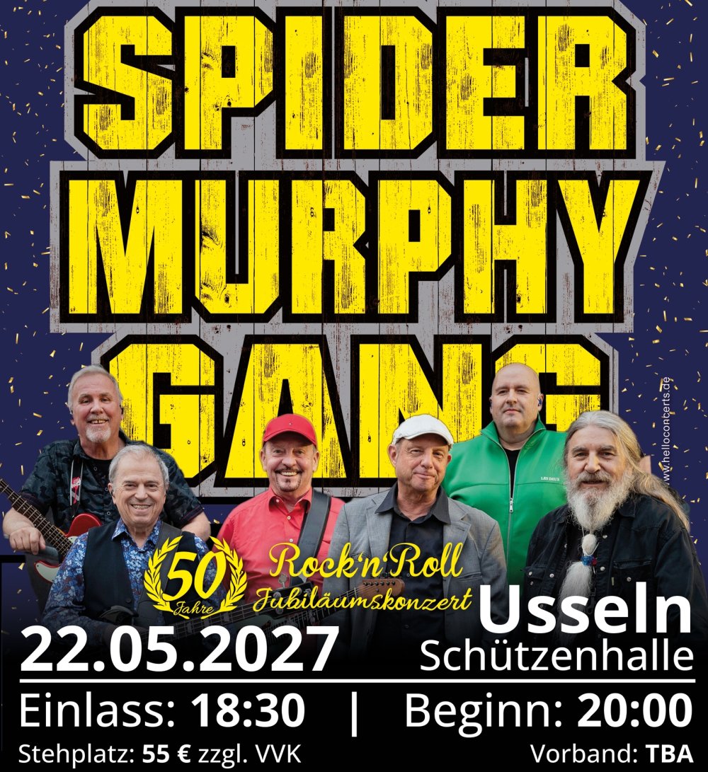 22.05.2027: Spider Murphy Gang