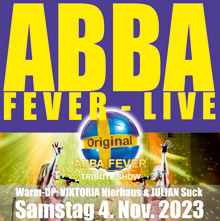 04.11.2023: ABBA Fever Tribute-Show Live