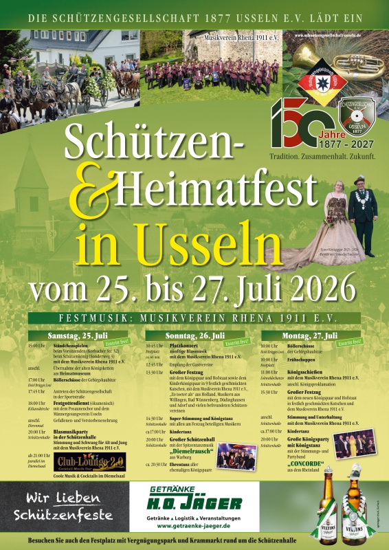 Schützenfest 2026 in Usseln