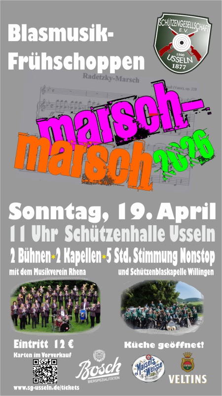 Marsch-Marsch Blasmusik-Frühschoppen