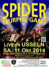 Spider Murphy Gang Oktober 2014 in Usseln
