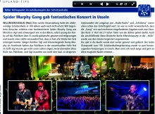 Artikel in Upland-Tips Nov. 2014