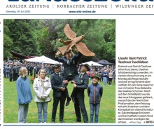 Titelseite WLZ vom 29.7.25