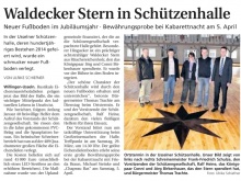 Bericht der WLZ vom 27.03.2014