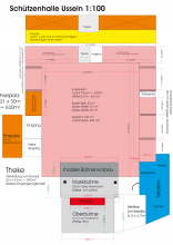 Hallenmaße Schützenhalle Usseln